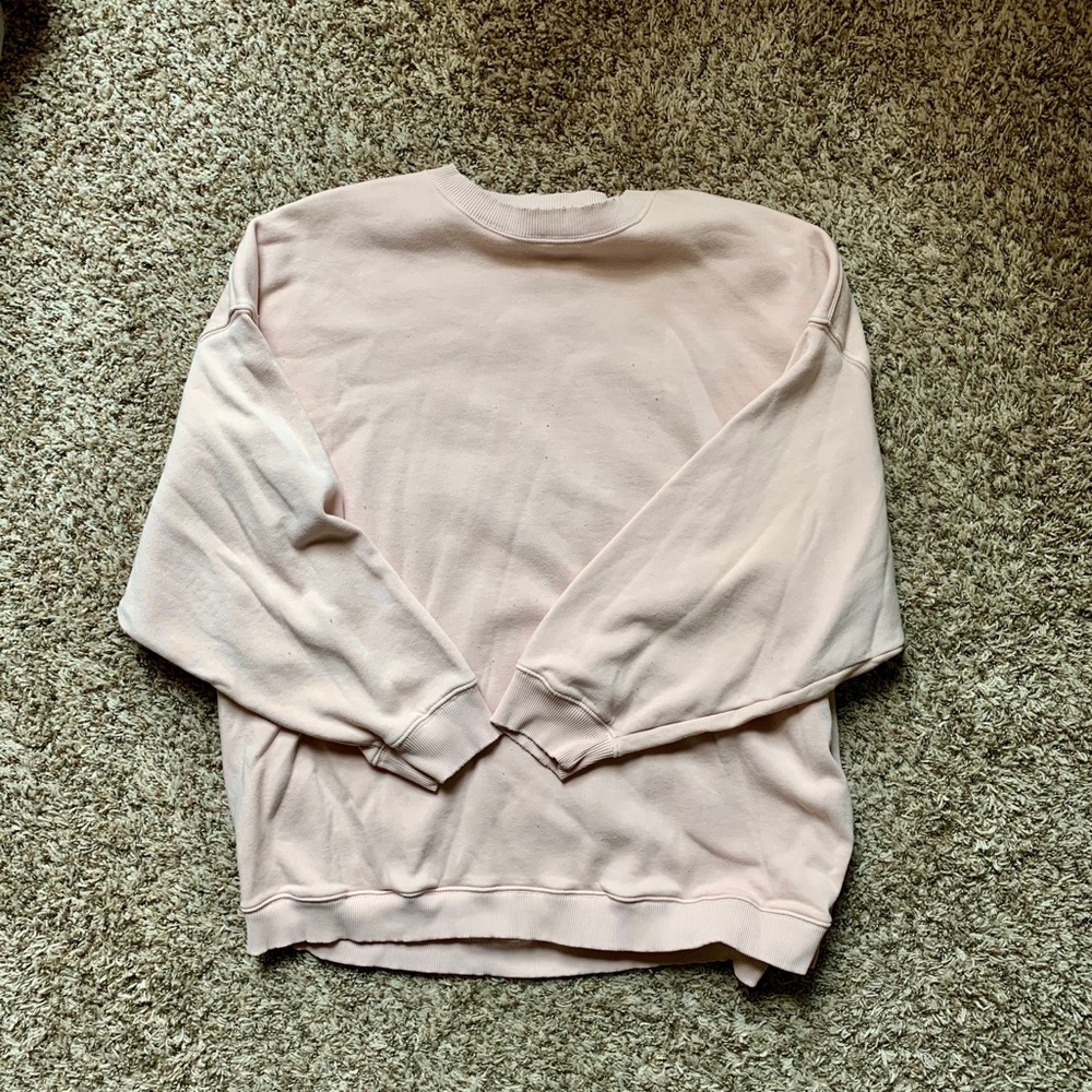 SIZE XL AMERICAN EAGLE BABY PINK SWEATER